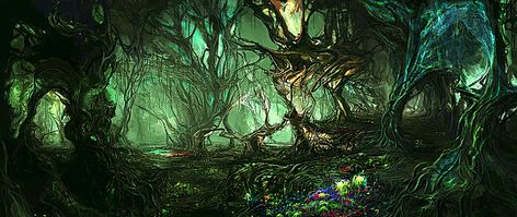 Fantasy Forest Background, Background Images Green, Dream Forest, Banner Photo, Forest Background, Fantasy Forest, Hd Backgrounds, Photo Background, Background Banner