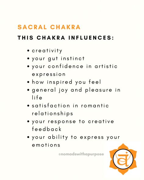 Taurus Witch, Sacral Chakra Yoga, Sacral Chakra Affirmation, Spiritual Baddie, Sacral Chakra Healing, Second Chakra, The Sacral Chakra, Chakra Health, Chakra Affirmations