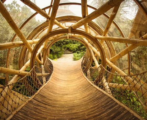 Bamboo Village, Bali Architecture, Green Village, Bali Baby, Village Ideas, Bali Honeymoon, Comer See, Bamboo Structure, Bali Holidays