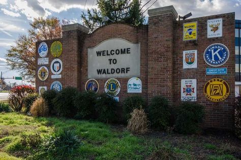 Charles County, Maryland, Waldorf Welcome Sign. Creative Pictures, Party City, Ferry Building San Francisco, Welcome Sign, Maryland, Date Night