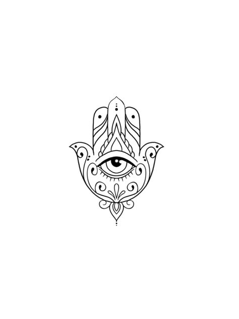 Relaxing Tattoos, Fatima Tattoo, Hamsa Tattoo Design Simple, Minimalist Hamsa Tattoo, Hamsa Hand Evil Eye Tattoo, Symbols Tattoo, Hamsa Tattoo With Eye, Hamsa Hand Tattoo Small Evil Eye, Hasma Tattoo