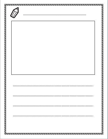 Draw And Write Template, Energy Worksheets, Letter Template For Kids, Peta Pikiran, Concept Maps, Letter Writing Template, Creative Worksheets, Writing Paper Template, Writing Template