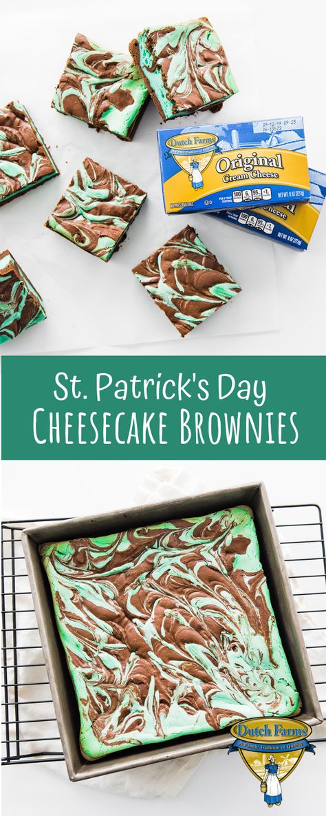 St Patricks Day Brownie, Desserts For Saint Patricks Day, Green Brownies Recipe, St Patrick Day Brownies, St Patricks Day Cheesecakes, St Patrick Brownies, Green Desserts For St Patricks Day Easy, St Patricks Day Baked Treats, Saint Patricks Desserts