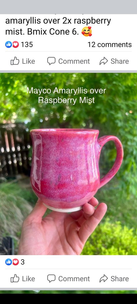 Fairy Rose Glaze Combinations, Rose Quartz Glaze Combinations, Pink Glaze Combinations, Raspberry Mist Glaze, Mayco Raspberry Mist Combinations, Pink Glaze Combinations For Pottery, Raspberry Mist Glaze Combinations, Glaze Combinations, Pink Opal Glaze Combinations