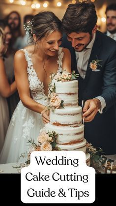 Wedding Cake For 100 People, How To Cut Wedding Cake, How To Cut A Wedding Cake, Wedding Cake Layers, Smaller Wedding, Different Kinds Of Cakes, Types Of Wedding Cakes, How To Make Wedding Cake, Different Types Of Cakes