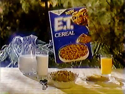 Cereal Commercial, Et The Extra Terrestrial, 80s Photos, Old Commercials, Extra Terrestrial, 80s Movies, 80s Toys, 80s Retro, Inner Child