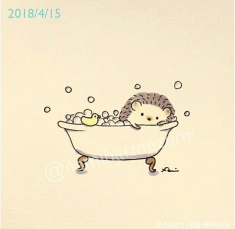 Time Illustration, Hedgehog Drawing, Hedgehog Illustration, Hedgehog Art, 캐릭터 드로잉, Cute Hedgehog, Journal Doodles, Cute Animal Drawings, Doodle Drawings