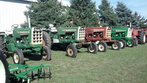 Last Oliver Tractor Made | Cleaned out the shed last weekend. - Yesterday's Tractors Oliver Tractors, Farm Machinery, The Shed, Farm Equipment, Tractor, A Couple, Monster Trucks, Shed, White