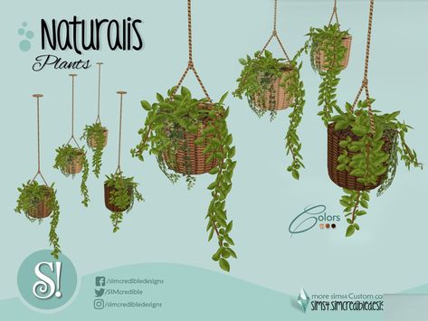 Sims 4 Hanging Plants, Sims 4 Traits, Sims Packs, Sims 4 Bedroom, Sims 4 Clutter, Mod Decor, Pelo Sims, Sims 4 Game Mods, Sims 4 House Design