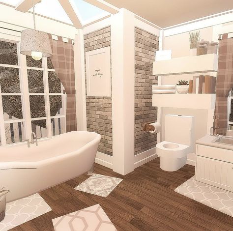 3 X 3 Bloxburg Bathroom, Bloxburg House Ideas Exterior Aesthetic, Cute Bathroom Bloxburg Ideas, Aesthetic Bloxburg Bathroom Ideas, Suburban Bathroom Ideas Bloxburg, House Build Ideas Bloxburg, Bloxburg House Bathroom Ideas, Boo Burg Bathroom Ideas, Cute Bloxburg Bathroom Ideas