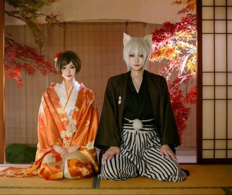 Tomoe Cosplay, Tomoe Kamisama, Tomoe X Nanami, Cosplay Couple, Cosplay Ideas Women, Male Art Reference, Couple Cosplay, Anime Cosplay Ideas, Snk Cosplay