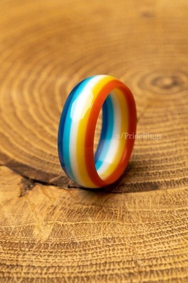 Aroace Ring, Aroace Jewelry, Aro Ring, Pride Rings, Gay Jewelry, Pride Jewelry, Ace Pride, Flag Pride, Lgbtq Funny