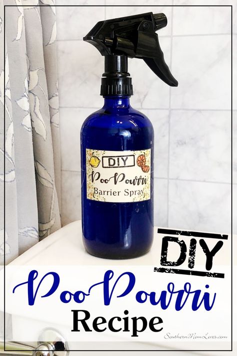 Diy Poopourri, Diy Poo Pourri, Poo Pourri Spray, Poop Spray, Poo Spray, Southern Mom, Toilet Spray, Diy Toilet, Diy Sprays