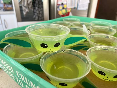 Grogu Themed Birthday, Grogu Nursery, Baby Yoda Decorations, Young Jedi Adventures Birthday, Starwars Party Ideas, Baby Yoda Baby Shower Ideas, Baby Yoda Birthday Party Ideas, Baby Yoda Birthday Party, Grogu Birthday