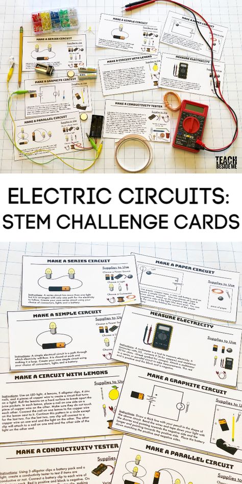 Electricity Projects Grade 6, Stem Electricity Activities, Snap Circuits Lesson Plan, Stem Circuit Activities, Electric Circuit Projects Kids, Electric Circuit Projects Ideas, Electric Circuits For Kids, Electricity For Kids, How Does Electricity Work