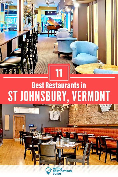 Want to see the best restaurants in St Johnsbury, VT? We’re FamilyDestinationsGuide, and we’re here to help: From incredible brunch spots and amazing places to eat dinner, to local foodie spots and hidden gems, discover the BEST St Johnsbury restaurants - so you get memories that last a lifetime! #stjohnsbury #stjohnsburyrestaurants #restaurantsinstjohnsbury #bestrestaurantsinstjohnsbury #placestoeatstjohnsbury Family Destinations, Brunch Spots, Best Restaurants, Amazing Places, Hidden Gems, Places To Eat, Solo Travel, Vermont, The Good Place