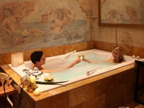 2 Person Bathtub, Bathroom Tub Decor, Two Person Bathtub, Double Bathtub, Bath Tub For Two, Rectangular Bathtub, Large Bathtubs, Big Bathtub, Dream Bathtub