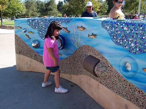 Beilensen Park Sensory Wall | Flickr - Photo Sharing! Playgrounds For Kids, Education Design Interior, Cool Playgrounds, Public Playground, Unstructured Play, Play For Kids, Sensory Wall, Sensory Garden, Free Play