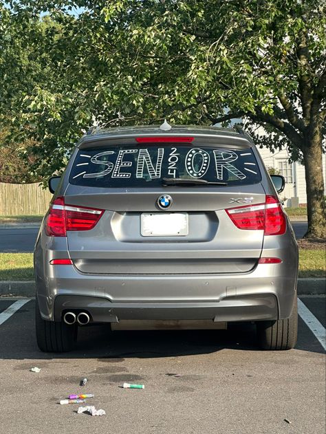 2024 senior window marker paint design #senior #senioryear #seniorpictures #paint Car Window Marker Ideas, Car Markers Window Ideas, Senior Car Window Paint Ideas, Senior Window Paint, Car Window Paint, Senior Year Things, Window Paint, Senior Jeans, Senior Year Fun