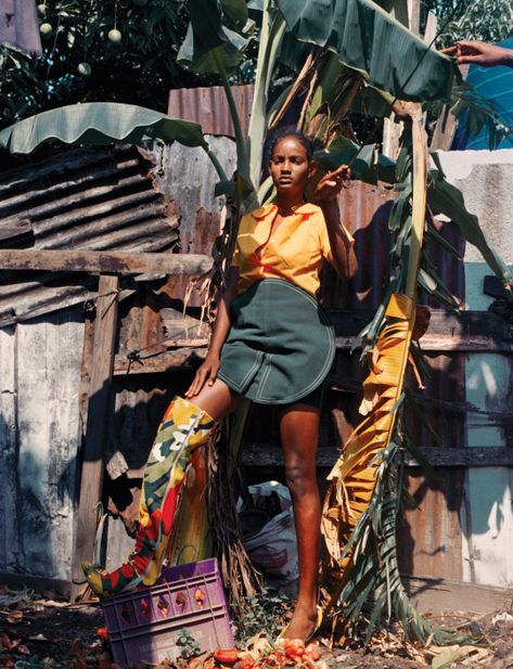 Caribbean Fashion, Dazed Magazine, Richard Quinn, Vintage Black Glamour, Fashion Photography Inspiration, African Diaspora, Shoot Inspiration, Black Culture, Photoshoot Inspiration