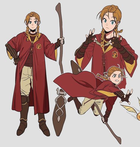 Harry Potter Poses, Wizard Drawing Reference, Quidditch Drawing, Hogwarts Oc Art, Wizard Oc, Quidditch Harry Potter, Hp Oc, Magic Awakened, Harry Potter Rpg