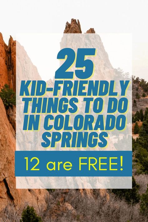 Things To Do In Colorado Springs, Colorado Springs With Kids, Colorado Springs Things To Do, Colorado Springs Summer, Colorado Vacations, Colorado Family Vacation, Colorado Springs Vacation, Colorado Life, Things To Do In Colorado