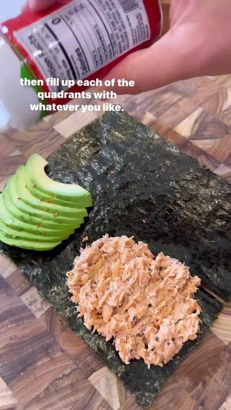 • LOWCARB SUSHI WRAPS• . I know I’m late to the tortilla trend hack, so I decided to use it on nori sheets to do a sushi version and these came out GOOD.... | By Ketorecipes Sushi Wraps, Tortilla Trend, Sushi Wrap, Nori Wrap, Nori Sheets, Best Sushi, Japanese Dishes, Wrap Recipes, I Decided