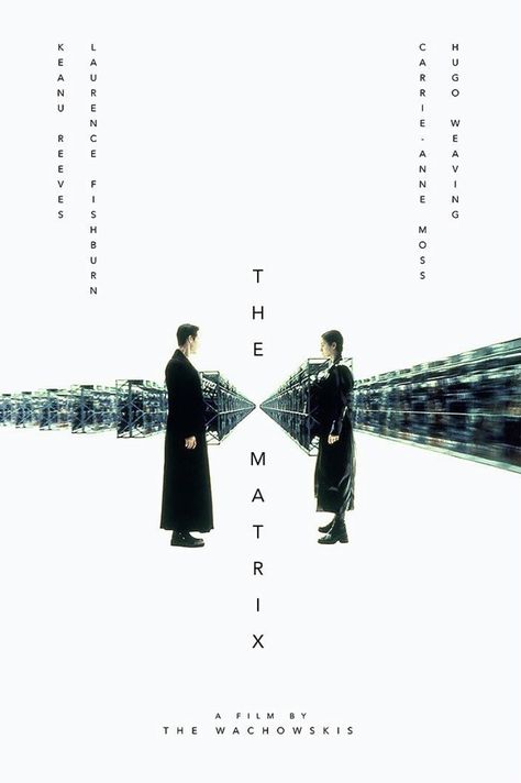 Scifi Movie Posters, The Matrix Movie Poster, Matrix Poster Art, Matrix Graphic Design, The Matrix Art, Matrix Movie Poster, The Matrix Poster, White Movie Poster, Matrix Poster