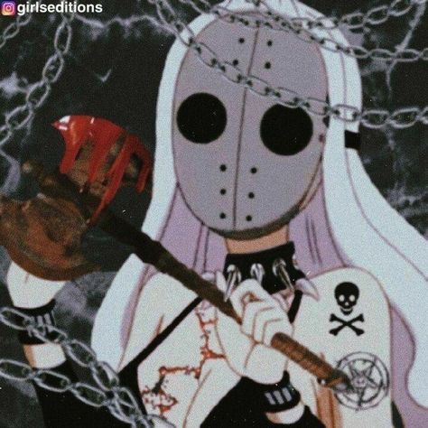 Halloween Pfp, Anime Pfp, Mask, Halloween, Anime, Art