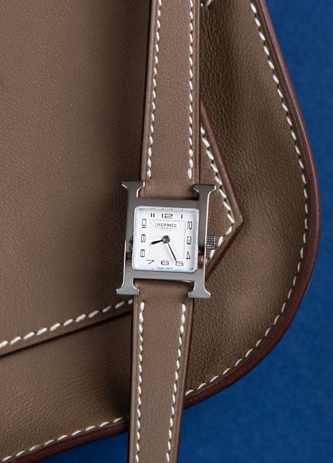 Hermès H Heure Etoupe Watch in 21mm Hermes Watch, Personal Shopper