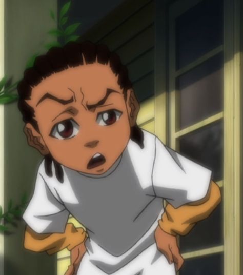 Riley Boondocks, The Boondocks Cartoon, Boondocks Drawings, Dope Cartoons, The Boondocks, Aesthetic Cartoon, Black Cartoon Characters, Swag Cartoon, Cartoon Profile