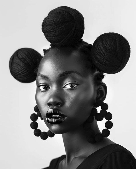 Creative Hair Photoshoot Ideas, Afrocentric Hair, Afro Hairstyles Women, Black Hair Photography, Woman Photoshoot Ideas, Black Hair Photoshoot, Black Character Design Female, Afro Aesthetic, Afrofuturism Aesthetic