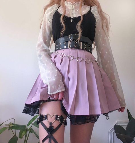 Japan Core, Pastel Goth Fashion, Alt Outfits, Kawaii Fashion Outfits, Swaggy Outfits, Goth Outfits, Alternative Outfits, Really Cute Outfits, Kawaii Clothes