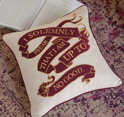 PBteen's 'Harry Potter' Collection Has Everything Your Nerdy Adult Bedroom Needs Teen Throw Pillow, Harry Potter Bedroom Decor, Harry Potter Marauders Map, Harry Potter Room Decor, Harry Potter Bedroom, Harry Potter Shop, Marauders Map, Harry Potter Decor, Harry Potter Room