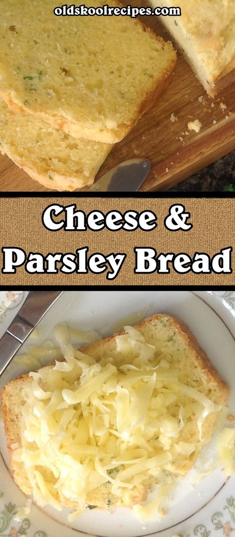 Cheese and Parsley Bread Recipe Knead Bread Recipe, Easy Cheese, No Knead Bread, Simply Delicious, Cheese Bread, Bread Board, Grated Cheese, Vegetarian Cheese, Cheese Recipes