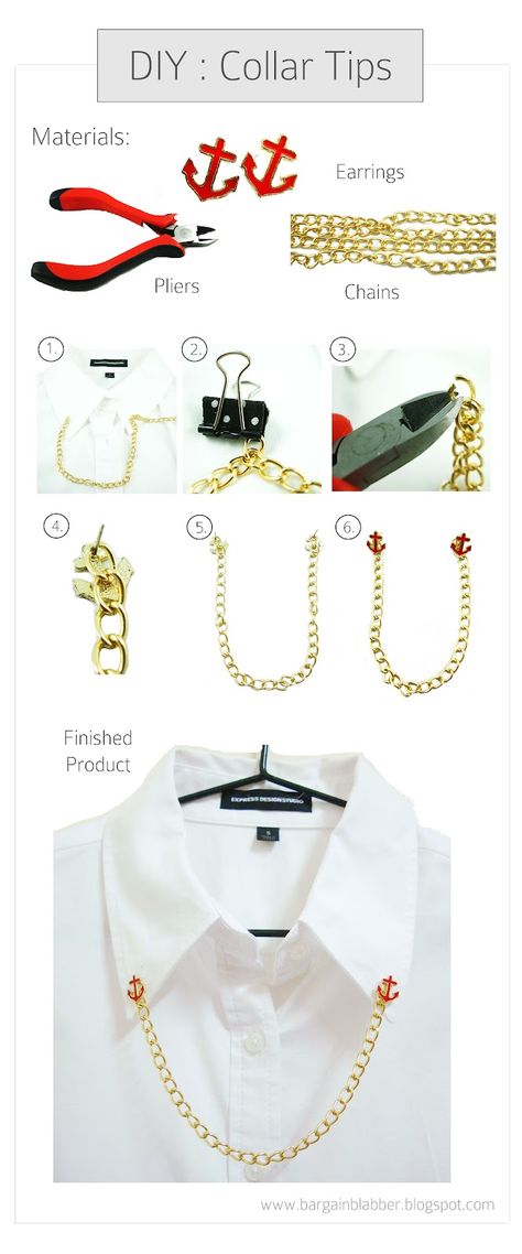 Jewelry Market, Diy Collar, Sell Jewelry, Collars Diy, Collar Tips, Collar Clips, Beaded Beads, Sweater Clip, Collar Chain