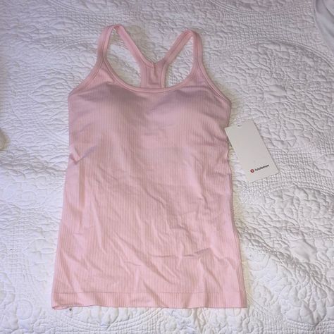 LULULEMON STRAWBERRY MILKSHAKE EBB TO STREET TANK TOP SIZE 6 Ebb To Street Tank Lululemon, Lulu Ebb To Street Tank, Lululemon Ebb To Street Tank Top, Lulu Tank Top Outfit, Ebb To Street Tank Outfit, Strawberry Milkshake Lululemon, Lulu Wishlist, Ebb To Street Tank, Lulu Tank