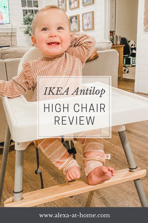 Honest baby product review for the IKEA Antilop high chair. Ikea High Chair Hack, Ikea High Chair Makeover, Antilop High Chair Hack, Ikea Antilop, Maxi Cosi High Chair, Antilop High Chair, Ikea High Chair, Honest Baby Products, Expecting Parents