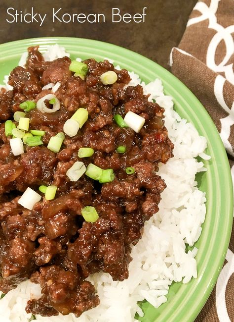 Korean Beef Recipe, Jasmine Rice Recipe, Korean Beef Recipes, Jasmine Rice Recipes, Chinese Vegetables, Asian Beef, Korean Beef, Beef And Rice, Beef Recipe