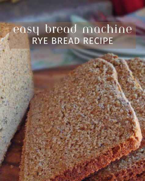 German Rye Bread Recipe – Oma's Roggenbrot Rezept Rye Bread In Bread Machine, Rye Bread Recipe For Bread Machine, German Dark Rye Bread Recipe, Bread Machine Rye Bread, German Rye Bread Recipe, German Rye Bread, Dark Rye Bread Recipe, Jewish Rye Bread, Bread Machine Recipes Healthy