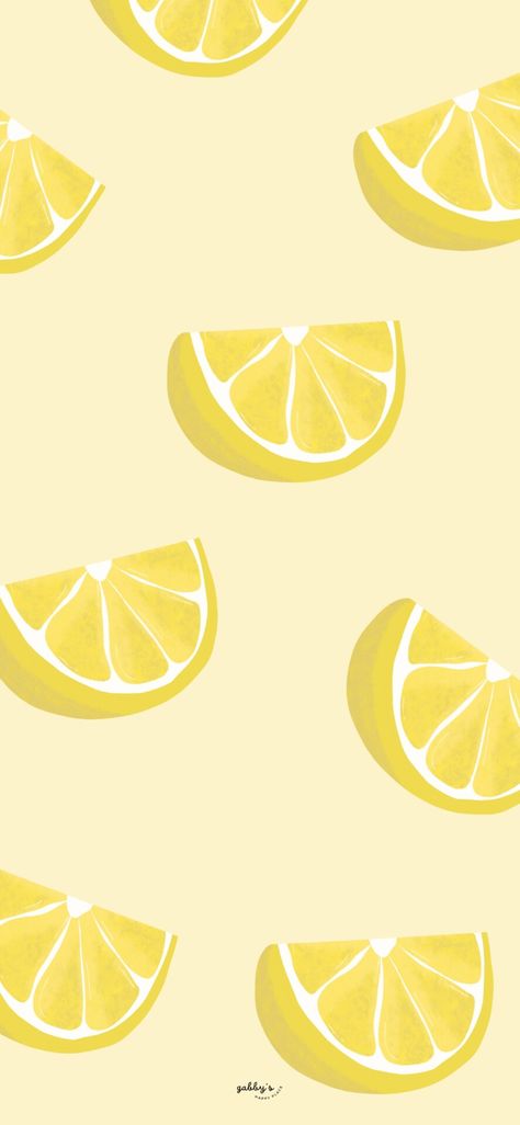 Lemon Wallpapers | Gabby's Happy Place Lemon Phone Background, Lemon Phone Wallpaper, Summer Cartoon Wallpaper, Citron Aesthetic, Yellow Wallpaper Iphone Aesthetic, Lemon Wallpaper Aesthetic, August Background Wallpapers, Lemons Background, Lemons Aesthetic