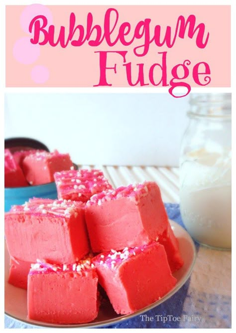 Have a sweet #treat with Bubblegum Fudge! #food #foodie #dessert Bubble Gum Fudge, Bubblegum Desserts, Bubblegum Recipes, Bubblegum Fudge, Stoic Books, Olivia Gatwood, Fudge Ideas, Best Fudge Recipe, Homemade Fudge Recipes