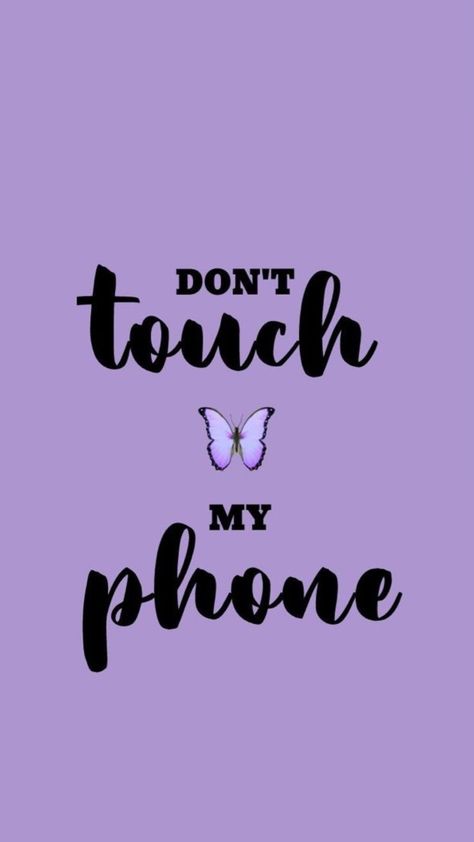 Don't Touch My Phone Wallpapers Cute, Dont Touch My Phone, Funny Lock Screen Wallpaper, Rainbow Wallpaper Iphone, Don't Touch My Phone, Purple Aesthetic Background, Phone Lock Screen Wallpaper, Cute Easy Doodles, Dont Touch My Phone Wallpaper