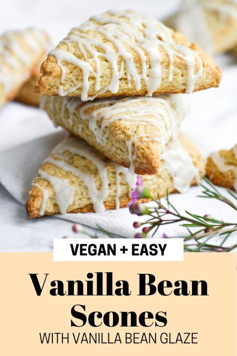 Vegan Vanilla Bean Scones, Dairy Free Scones Recipe Easy, Vegan Sourdough Scones, Dairy Free Scones Recipe, Gluten Free Dairy Free Scones, Scones Dairy Free, Vegan Scones Recipe, Dairy Free Scones, Baking Pastries