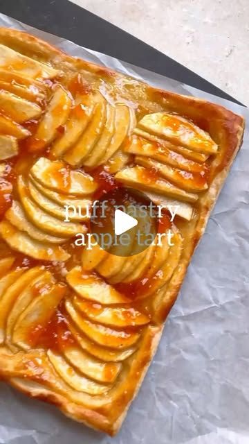 Tawnie Graham on Instagram: "@krolls_korner PUFF PASTRY APPLE TART 😍🍏
.
Will be a great Thanksgiving dessert if you don’t want to fuss with making an entire apple pie! 🥧 comment “recipe please” and I’ll dm you my recipe!
.
https://krollskorner.com/recipes/desserts/puff-pastry-apple-tart/
.
#appletart #puffpastry #thanksgiving #thanksgivingdinner #thanksgivingdesserts #easydessert #applepie #easyapplepie" Apple Pie Individual, Thanksgiving Puff Pastry Recipes, Puff Pastry Thanksgiving Dessert, Puff Pastry Dessert Apple, Puff Pastry Apple Recipes, Puff Pastry With Apples, Apple Puff Pastry Recipes, Apple Tart Puff Pastry, Puff Pastry Apple Tart