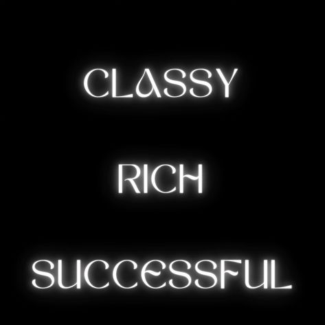 "Rich, Classy, Successful. 💎 It's not just a mindset—it's a lifestyle. Elevate your space and your spirit with a daily reminder that you’re destined for greatness. #LuxuryVibes #SuccessMindset #ClassyAndSuccessful" Quotes About Rich Life, Rich Successful Lifestyle, Classy Rich Successful, Lavish Lifestyle Aesthetic, Rich Mindset Quotes, Classy Vision Board, Rich Boss Lady Aesthetic, Wealthy Lifestyle Aesthetic, Rich Vision Board