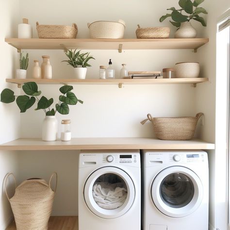 تصميم دورة مياه, Perfect Laundry Room, Laundry Shelves, Dream Laundry Room, Laundry Room Layouts, Laundry Room Renovation, Room Shelf, Laundry Design, Laundry Room Shelves