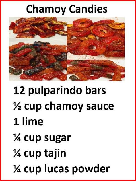 Chamoy Covered Candy, Enchilados Candy Recipe, Tajin Candy Recipes, Mexican Candy Charcuterie Board, Dulces Enchilados Recipe, Mexican Candy Recipes, Quince Snacks, Chamoy Dip, Chamoy Gushers Recipe