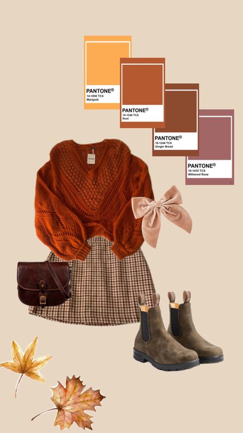 Cozy sweater weather fall aesthetic color palette Fall Aesthetic Color Palette, Autumn Color Palette Outfits, Autumn Cottage Core, Fall Date Outfit, Aesthetic Color Palette, Soft Autumn Palette, Cottage Core Vintage, Soft Autumn Color Palette, Autumn Color Palette