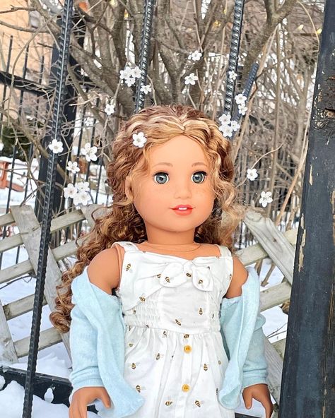 American Girl Doll Aesthetic, Little Spaces, Doll Scenes, America Girl, Journey Girls, Our Generation Dolls, American Doll Clothes, All American Girl, Glitter Girl